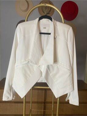 Blank NYC Off White Business Jacket